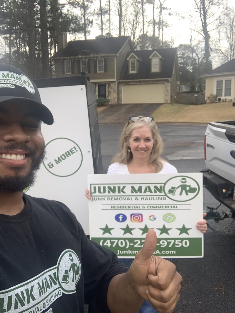 Junk man jump removal and hauling provides great service in the Metro Atlanta area