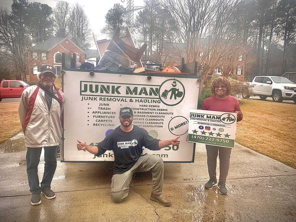 A junk man professional is always willing to help a customer in Kennesaw, GA