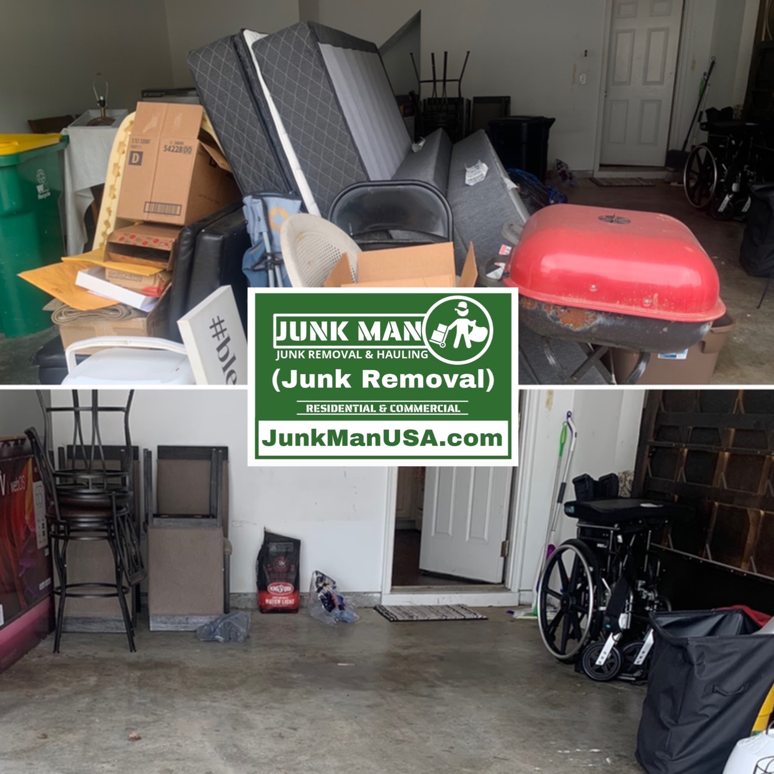 general junk removal services provided by JUNK MAN Junk Removal And Hauling in Acworth, GA and its other local towns.