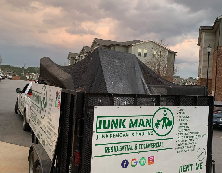 Junk Man Junk Removal And Hauling provides junk removal services for property management companies in the Acworth, GA and other local areas