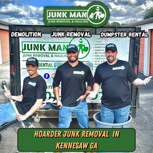 hoarder junk Removal in Kennesaw crew junk man